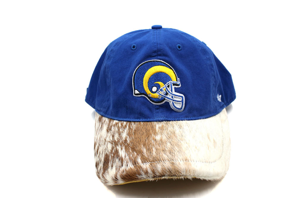Los Angeles Rams Strapback '47 Brand Super Bowl Champions Clean Up